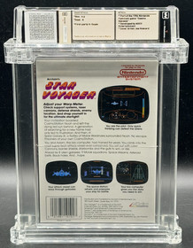 Star Voyager Nintendo NES ROUND SOQ REV A Sealed New WATA 9.0 A Graded