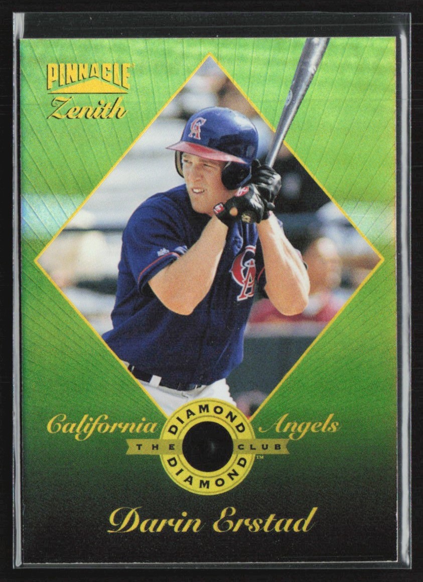 Darin Erstad 1996 Pinnacle Zenith Diamond Club #16 California Angels