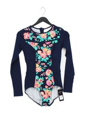 Funkita long sleeve one-piece swimsuit in blue RRP £35