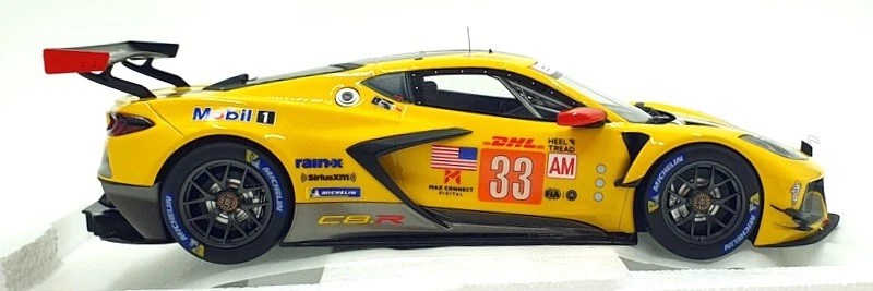 Top Speed 1/18 Scale TS0503 Chevrolet Corvette C8.R #33 1st WEC 1000 Sebring '23 - Image 3 of 4