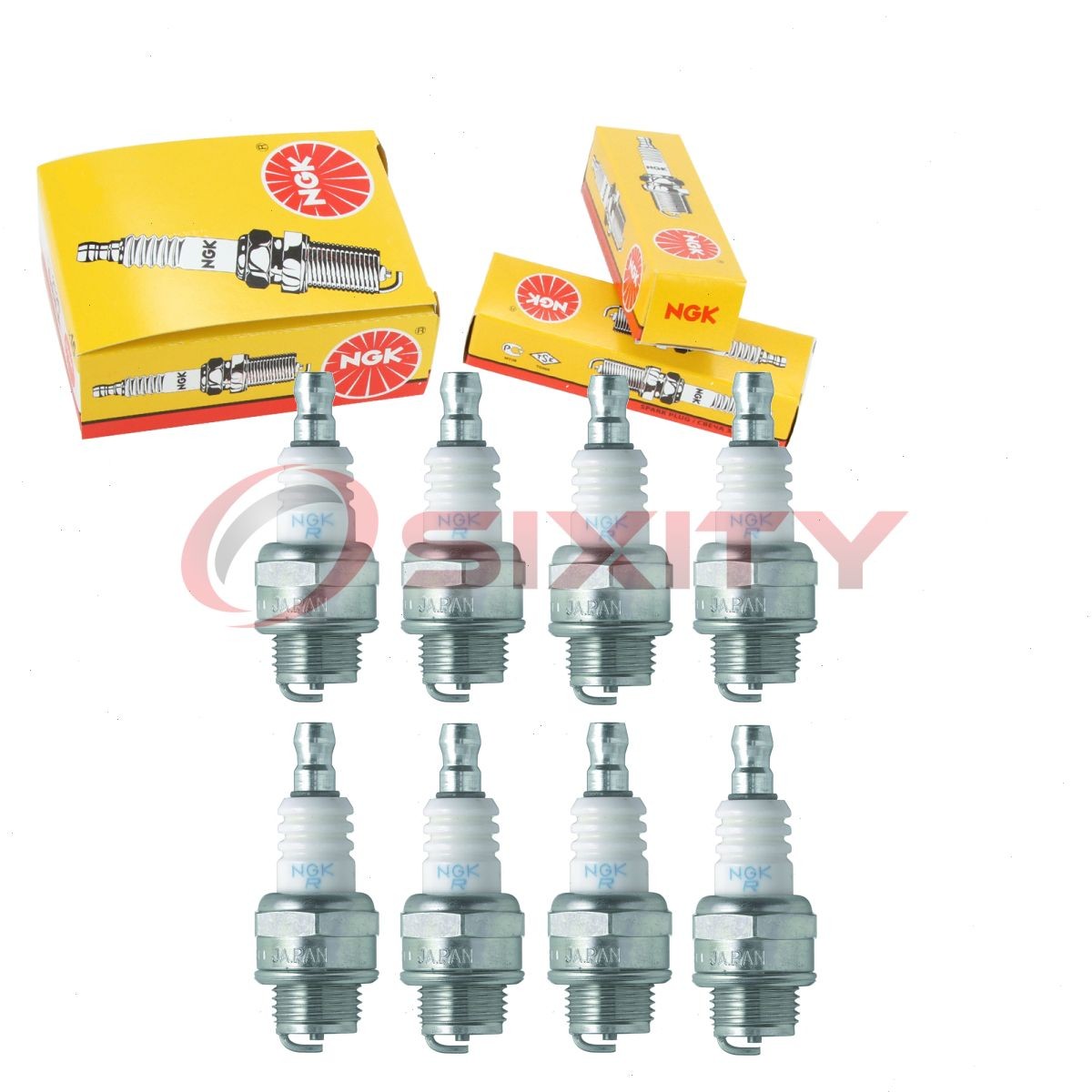 8 pc NGK 97245 BMR7A BLYB Standard Spark Plugs for RCJ4 L7RC E3.12 CJ6 qd