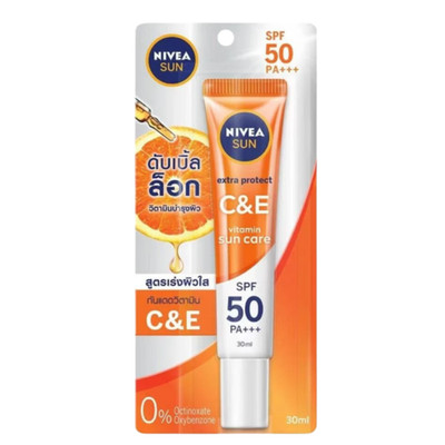 NIVEA Sun Extra Protect C&E Serum LSF50+ PA+++ Sonnenschutz Vitamin 30 ml