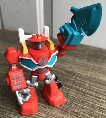 Heatwave Rescue Bot Playskool Heroes Transformers 3.5 inch Hasbro Action Figure