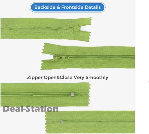 Nylon Zip Closed End Zips Zipper High Quality 4 Inch to 18 inch 22 ...