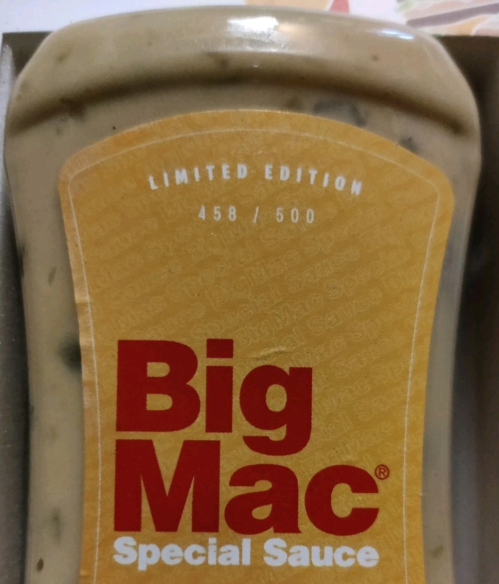 McDonalds Special Big Mac Sauce 2020 LIMITED EDITION 500 RARE image 3
