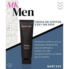 MARY KAY MKMen 2-In-1 Shave Cream 4.5 Oz Moisturizing Cooling Razor Glide NEW
