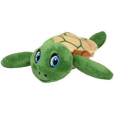 Landahl & Baumann Schildkröte Kuscheltier 18 cm grün beige blau gebraucht