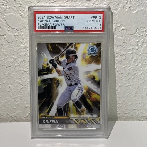 2024 Bowman Draft - Konnor Griffin - Plasma Power #PP10 - PSA 10 GEM!! 💎