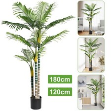 Palme Künstliche Pflanzen Groß Kunstpflanze wie echt Kunstpalme für Wohnzimmer 