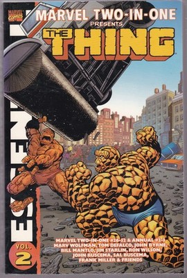 Essential Marvel Two-In-One Vol, 2.  Marvel Comics   TPB  2007  VF/NM  (9.0)
