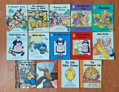 Lot of 14 First Grade Kindergarten Pre-K Learning to Read Books Joy Cowley Books