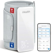IHEALTH NEO WIRELESS BLOOD PRESSURE MONITOR UPPER ARM CUFF BP5S - WHITE
