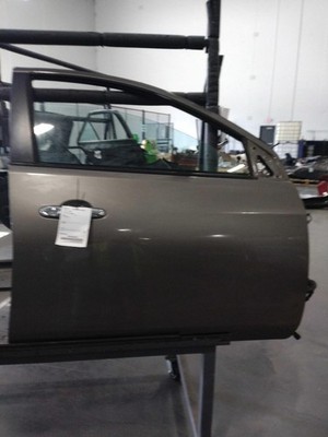 2015 Nissan Versa Right Front Door Grey 4DR SED 138K Miles OEM Used Part