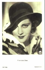 Frances Dee     ** Original Ross Postkarte Po...