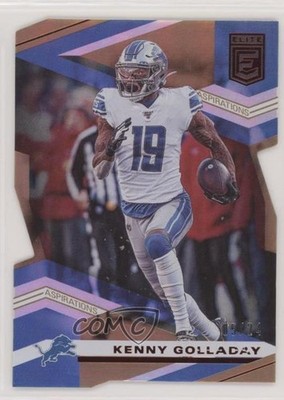 2020 Panini Donruss Elite Aspirations Die-Cut 5/24 Kenny Golladay #67 4z8