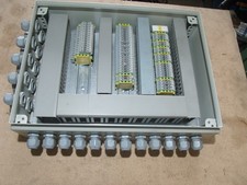Rittal KL1508 Anschlußkasten Klemmenkasten mit Reihenklemmen + Kabelverschraub.