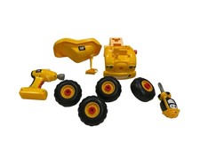 Toy State Caterpillar Cat Building Crew Take ...