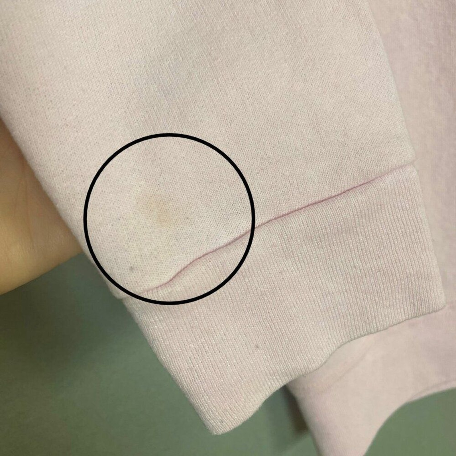 Sweatshirt DIY Vintage Patchwork Patch Light Pink… - image 10