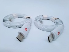 Set of 2 NEW Fortinet USB-to-RJ45 Console Cable CISCO COMPATIBLE
