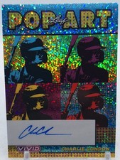 CHARLIE CONDON 2024 LEAF VIVID POP ART RAINBOW SPECKLE #10/10 AUTOGRAPH 