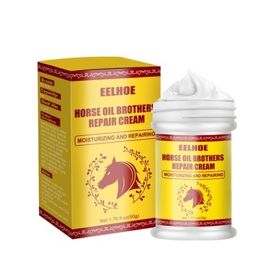 Horse Oil Hand & Foot Cream Cracked Skin Repair Moisturizing Soothing Balm