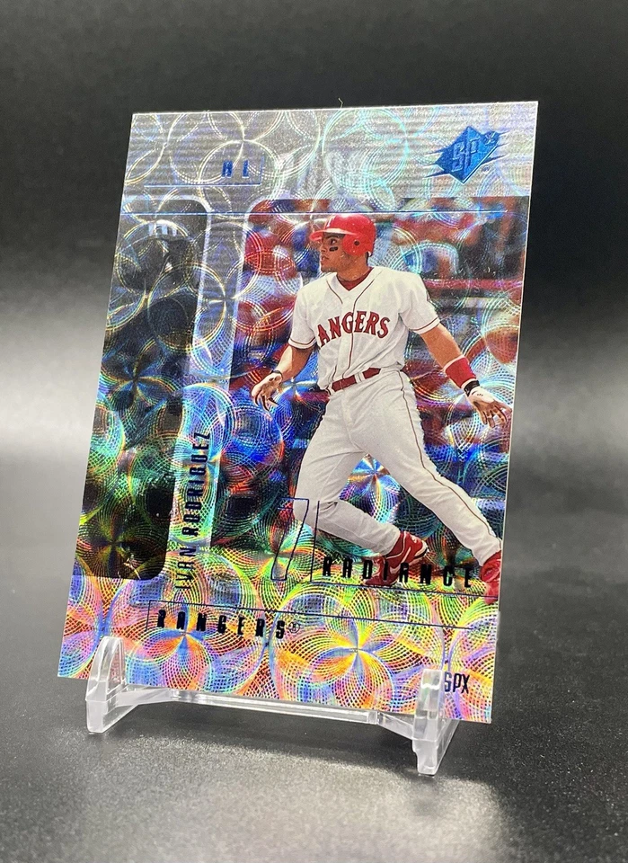2000 SPx #71 Ivan Rodriguez Radiance #/100 RARE “PMG But Cheaper” - Image 2 of 3