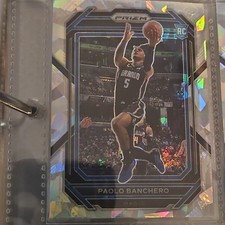 2022-23 Panini Prizm Rookie Ice Parallel Paolo Banchero #249 Orlando Magic NBA