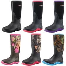 HISEA Women Waterproof Rain Boot Non-Slip Outdoor Garden Mud Work Knee High Boot