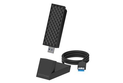 NETGEAR Nighthawk WiFi 7 USB 3.0-Adapter (A9000) BE6500 Tri-Band kabellose Gi...