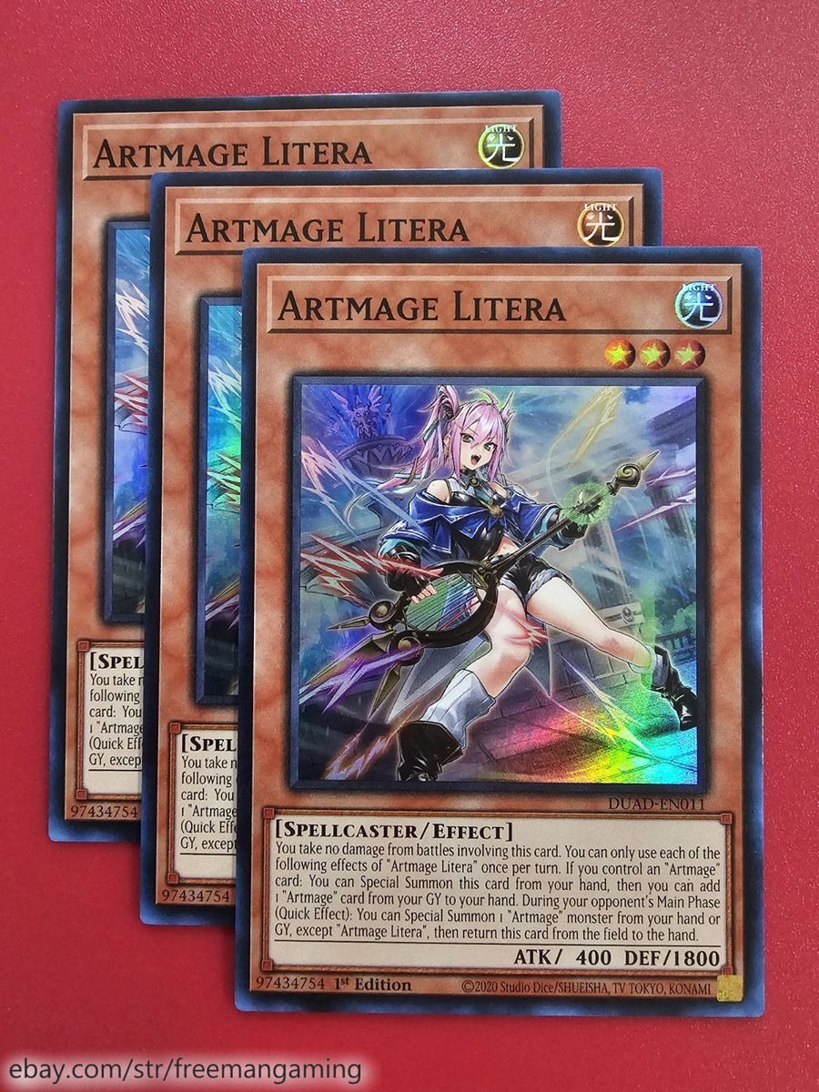 Yugioh Artmage Deck Core Set 18 card DUAD Litera Power Patron Theorealize | eBay Yugioh Artmage Deck Core Set 18 card DUAD Litera Power Patron Theorealize | eBay
