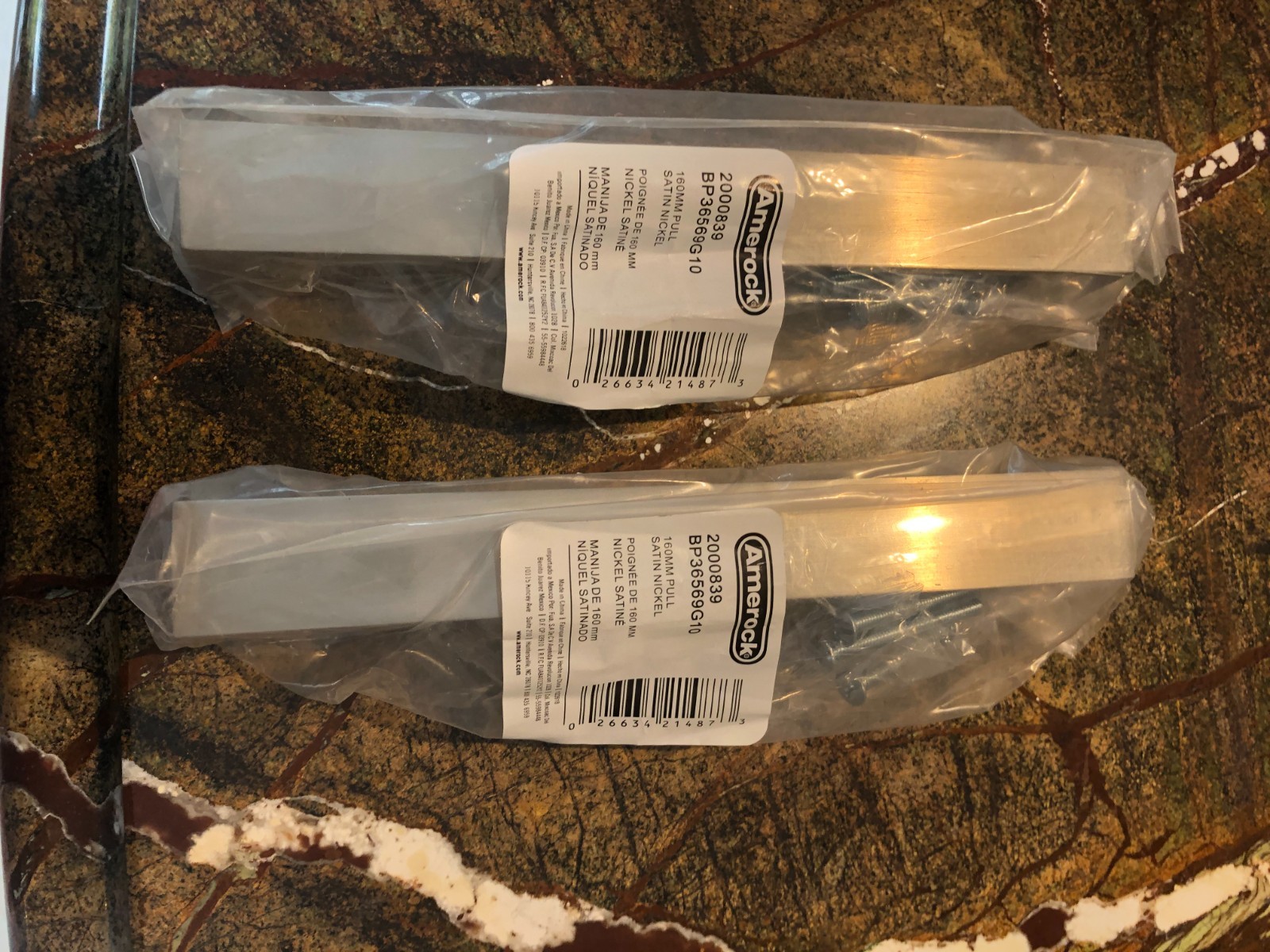 Amerock Pull BP 36569G10 Satin Nickel