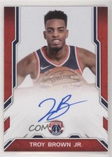 2018-19 Panini Donruss Next Day Auto Troy Brown Jr #24 Auto fm0