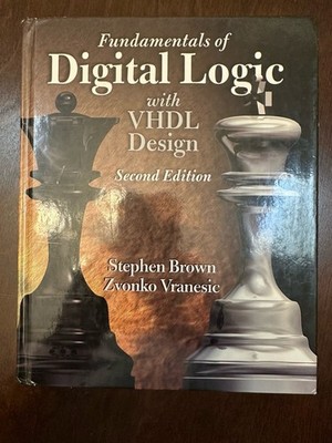 Fundamentals of Digital Logic with VHDL Design [With CDROM]