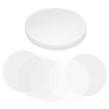 2.6in 65mm Badge Film, 100 Pcs Transparent Circle Mylars