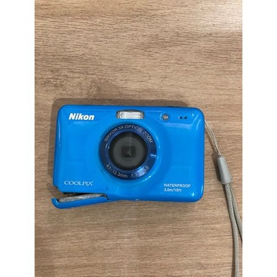 Blue Nikon Coolpix s30 Digital Camera - Works- See description | eBay