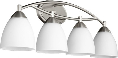 Barkley - 4 Light Bath Vanity in Quorum Home Collection style - 29 inches wide