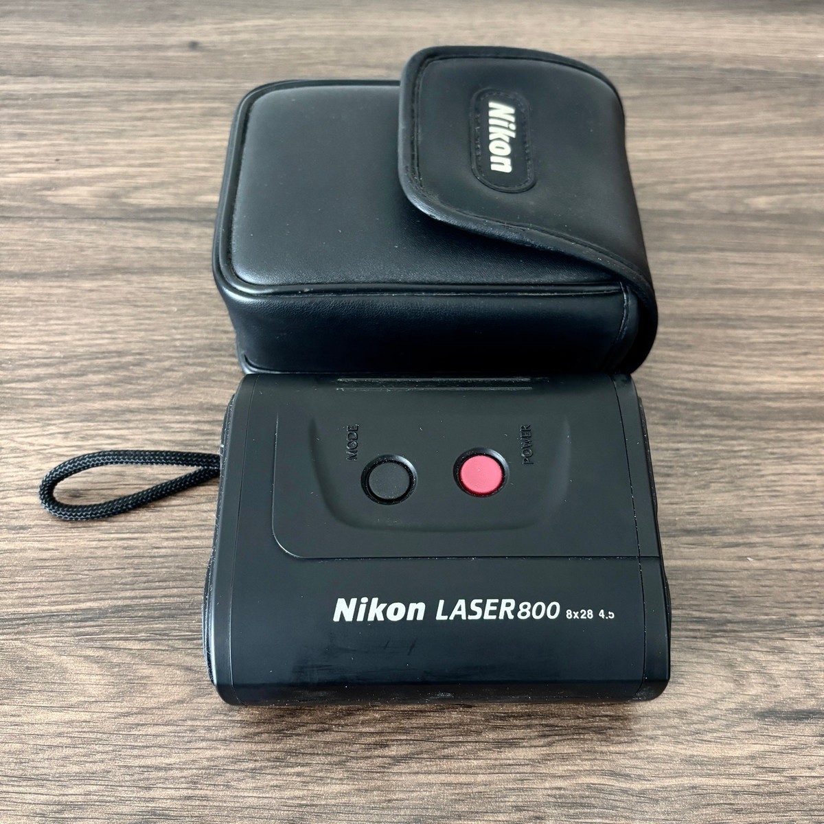 Nikon Laser800 Range Finder Buckmaster Black With Leather Case