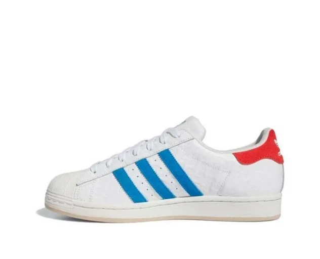 Adidas Originals Superstar Lux Shoes Red/White/Blue ID7964 Men's Size
