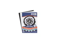 Tru-Ray 9" x 12" Construction Paper Black/White 144 Sheets/Pack (P6676)