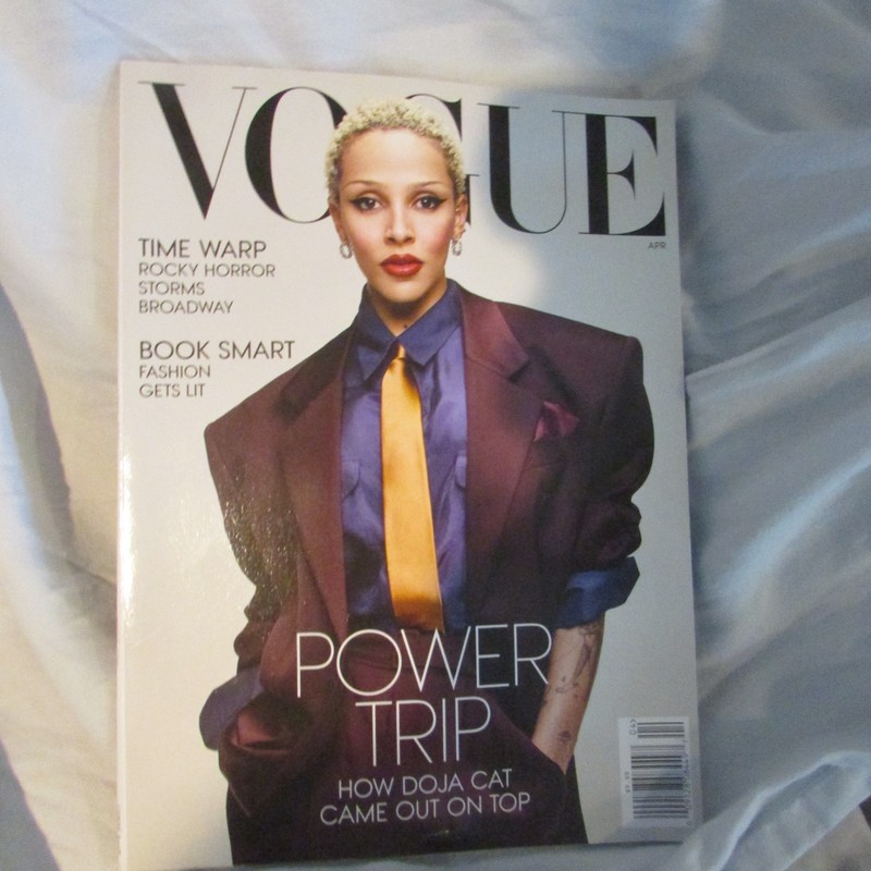 April 2026 Vogue Magazine Rocky Horror Storms Broadway