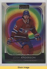 2021-22 O-Pee-Chee Platinum Rainbow Color Wheel Josh Anderson #106 READ 6f8