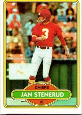 1980 Topps #266 Jan Stenerud