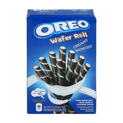 Oreo Wafer Roll Vanilla (20 x 54g) Schokoladenrollen