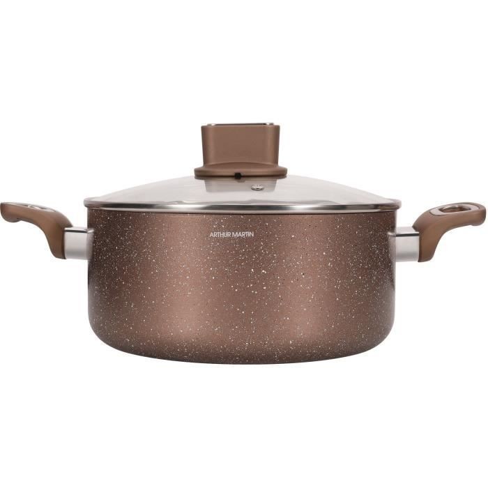 Marmite Arthur Martin AM5531 28 cm pour de grands repas chaleureux en famille