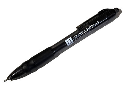 Grand Colorado Peak 8 Breckenridge Ski Resort Ballpoint Pen Click Grip Blue Ink