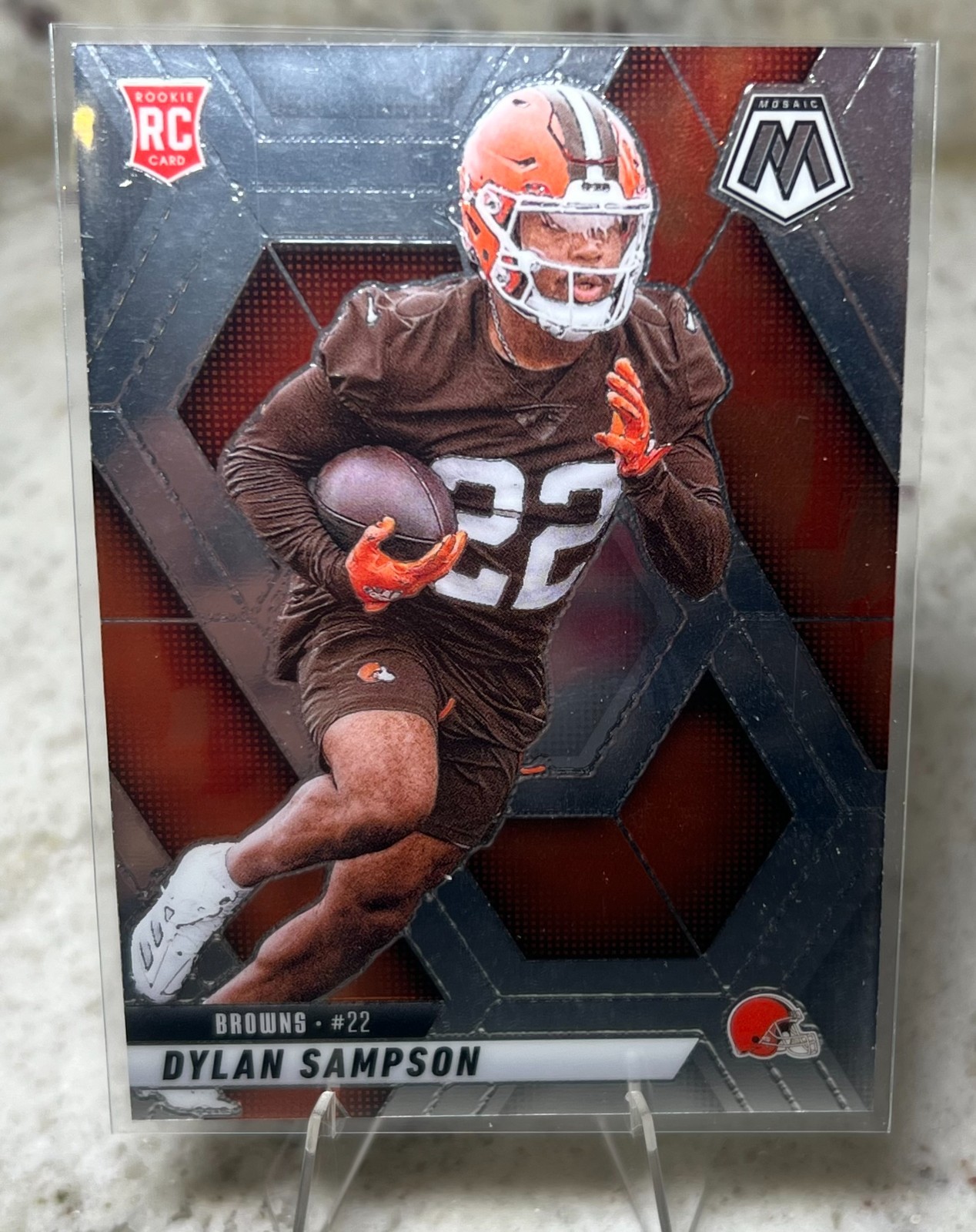 2025 Panini Mosaic DYLAN SAMPSON Rookie Base - #355 Cleveland Browns RC