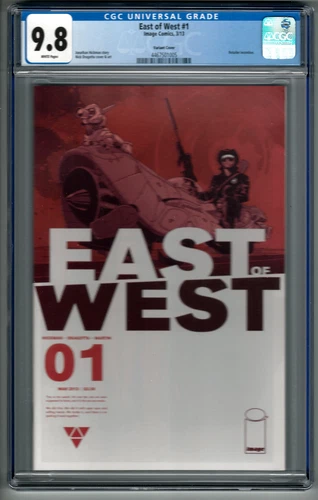 East of West #1  Diamond Variant  CGC 9.8  White