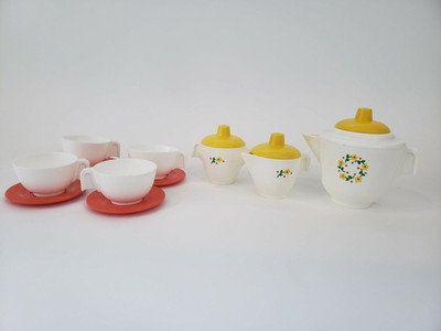 fisher price tea set vintage