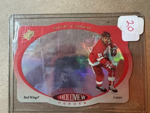 1996 Upper Deck SPx Holoview Heroes Steve Yzerman HH3 Detroit Red Wings