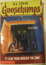 R.L. Stine's Goosebumps Book #30 It Came From Beneath The Sink! Preowned